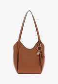 Guess MELODY BUCKET - Handbag - hellbraun
