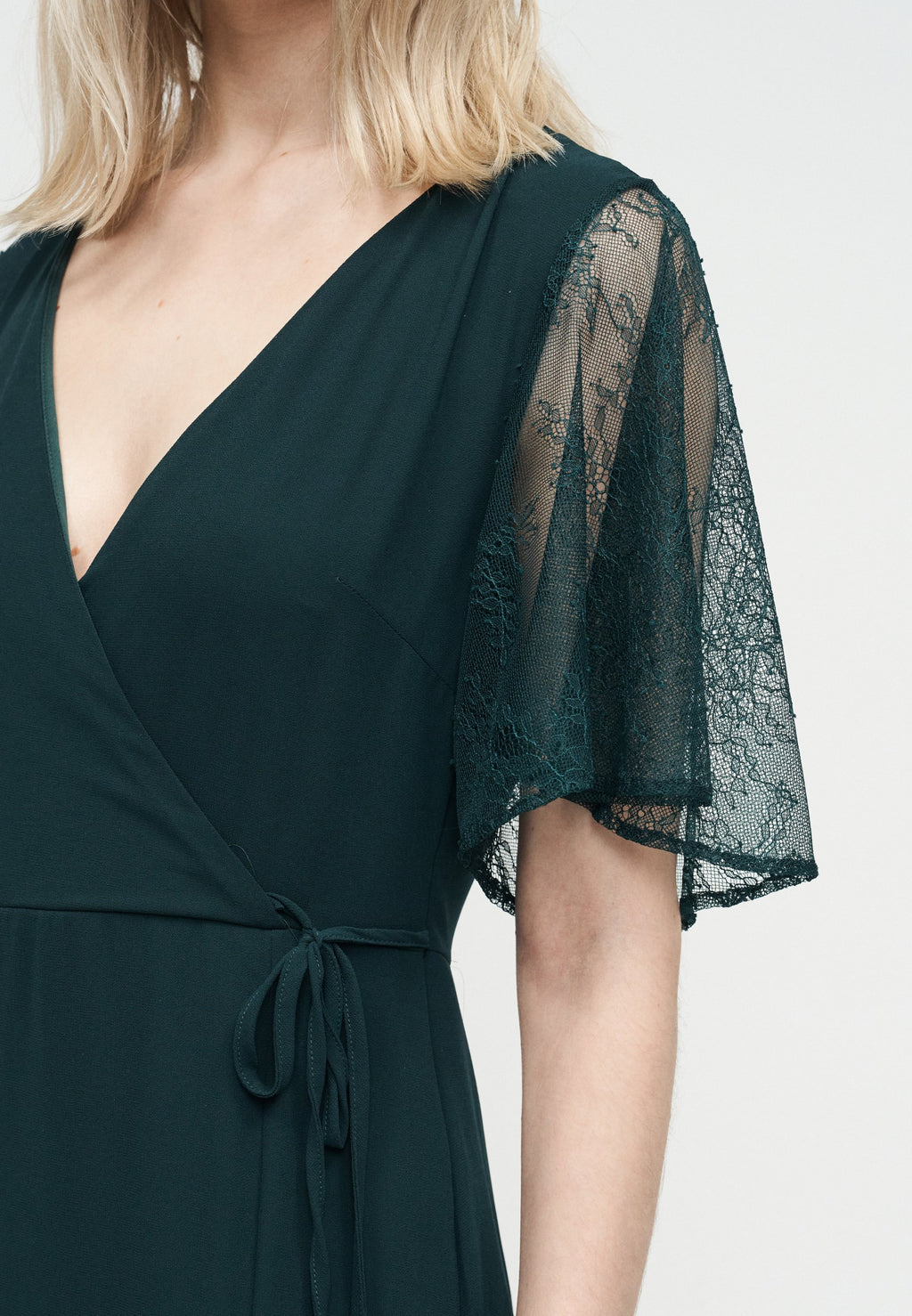 VILA VIURA V NECK ANKLE DRESS