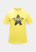 Puma GHANA FA FTBLCULTURE TEE  - National team wear - pelé yellow/black
