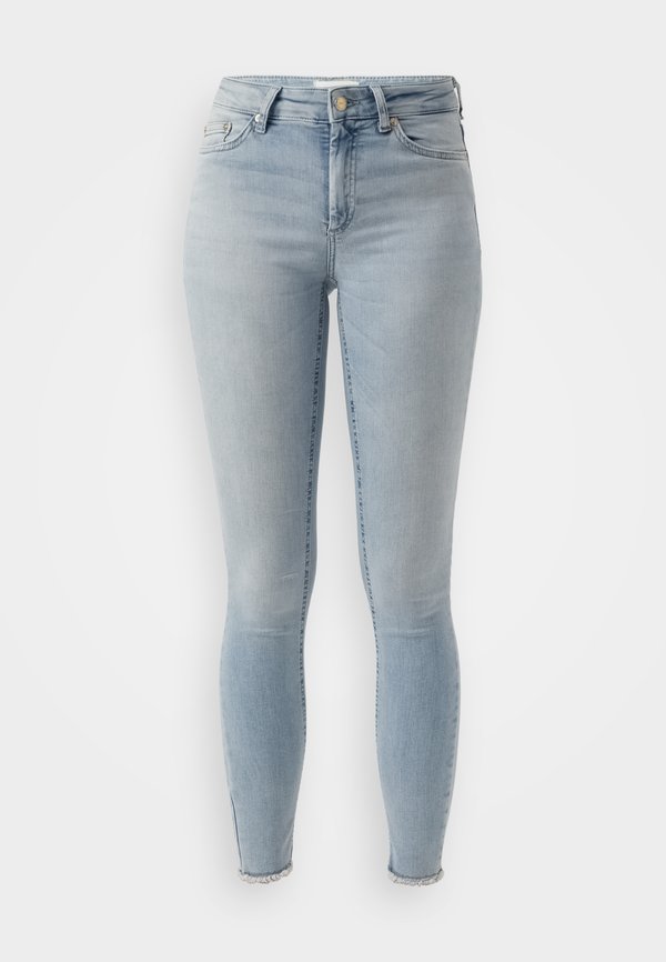 ONLY ONLBLUSH LIFE MID RAW - Jeans Skinny Fit - light blue denim