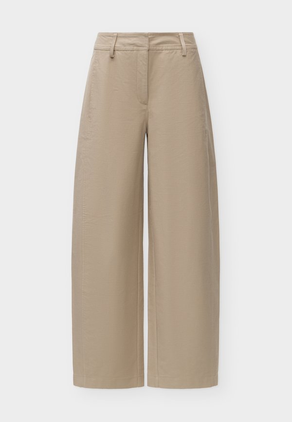 Vero Moda VMSOFIA BARREL PANT - Trousers - silver-coloured mink