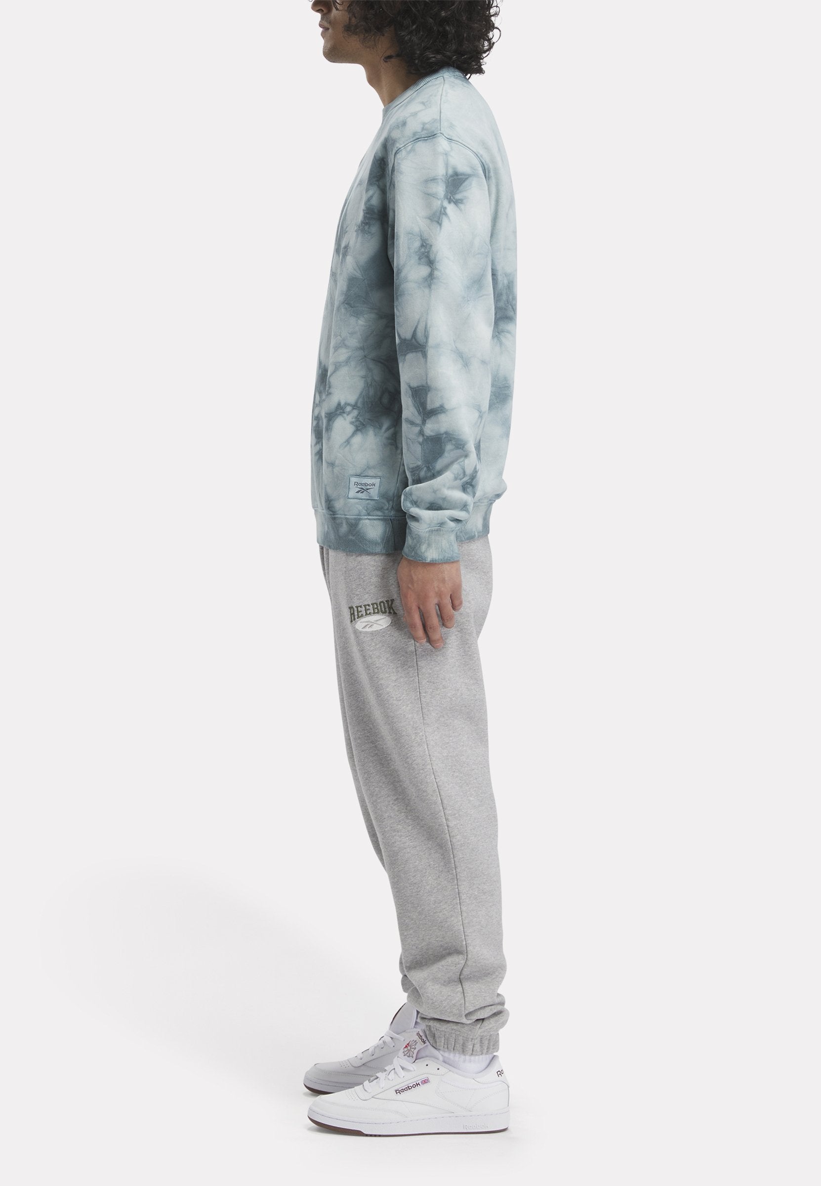 Reebok Classic  LONG SLEEVE DYE MARBLE CREW