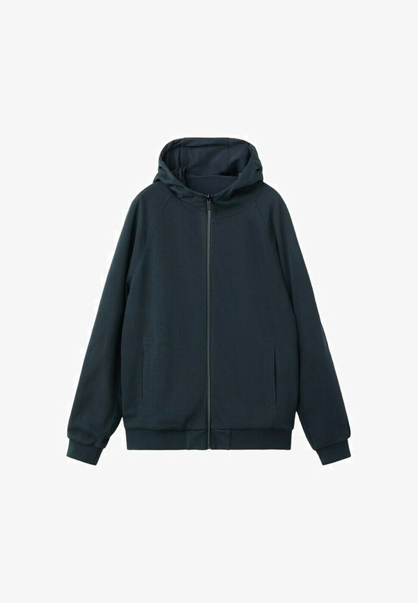 Mango Zip-up sweatshirt - royal blue