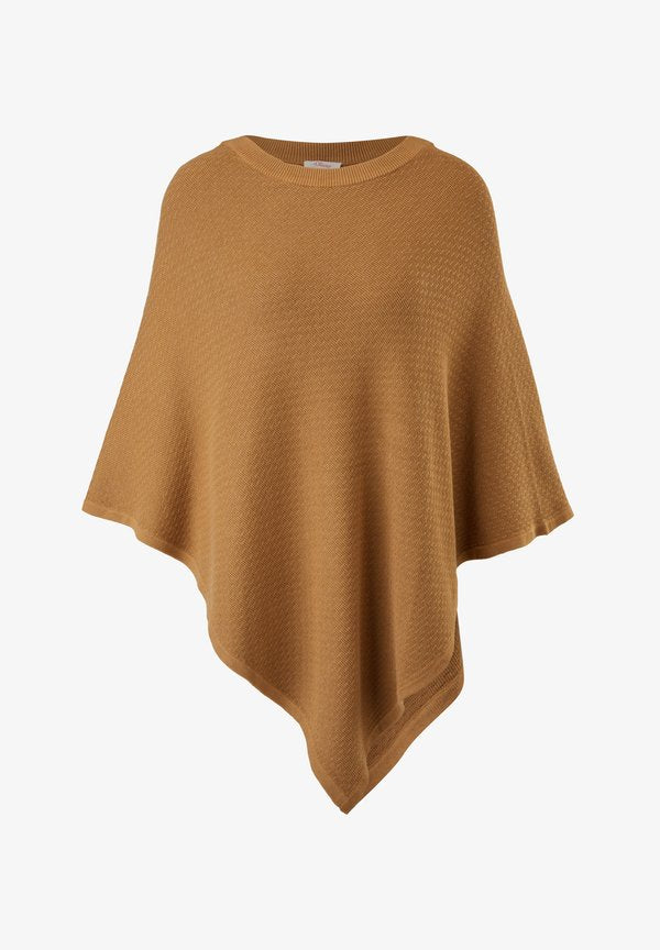 s.Oliver PONCHO - Cape - brown
