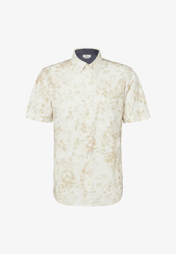s.Oliver HEMD - Shirt - beige