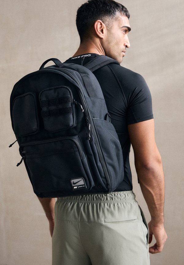 Nike Performance UTILITY POWER UNISEX - Backpack - black/white