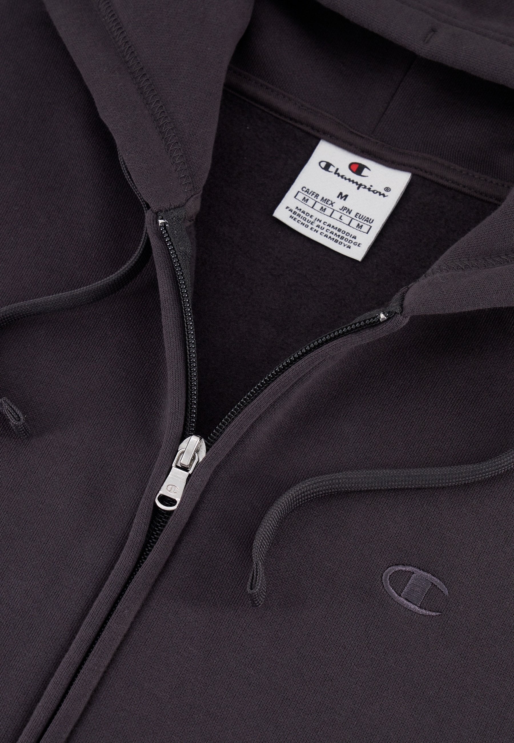 Champion ICONS TONAL FULL ZIP HOODIE
