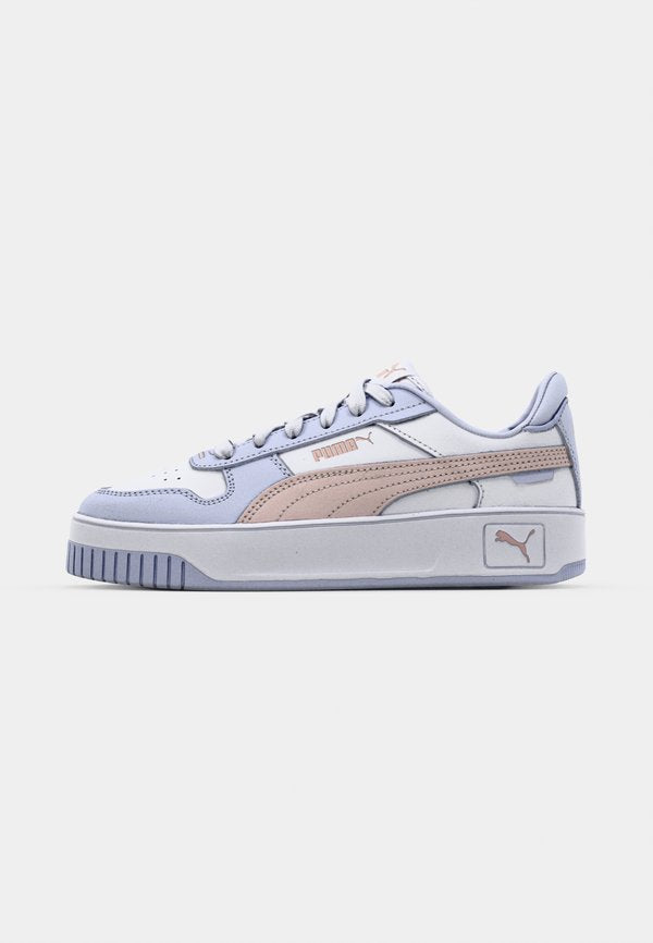 Puma CARINA STREET - Trainers - white/rose quartz/cool weather