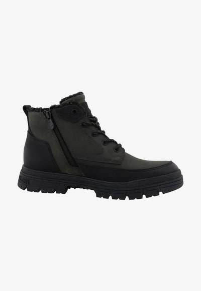 TOM TAILOR STIEFEL - Winter boots - khaki