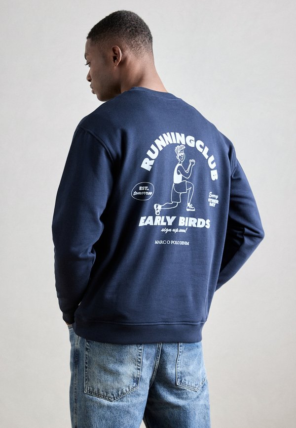 Marc O'Polo DENIM CREW NECK PRINT RELAXED FIT