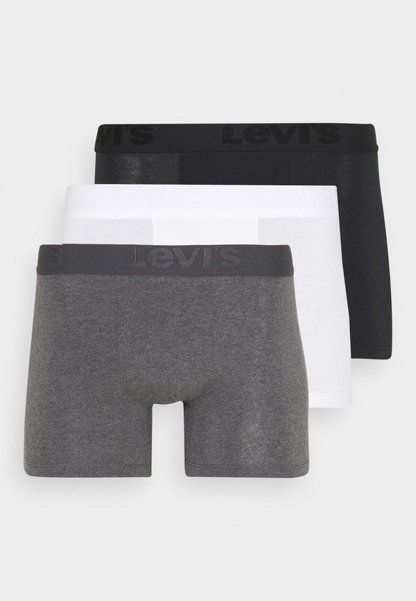 Levi's® MEN PREMIUM 3 PACK - Boxer briefs - black/grey combo