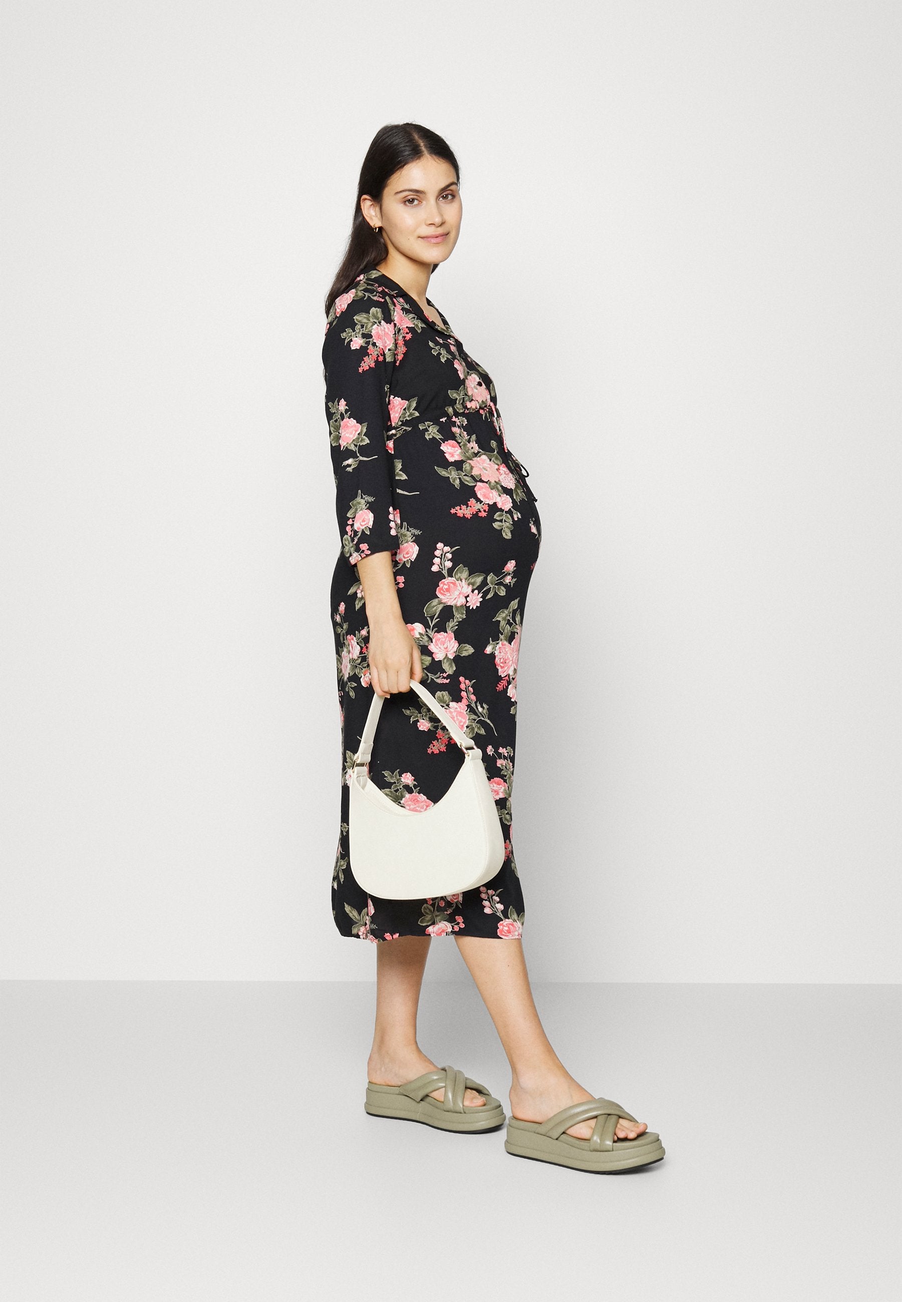 Pieces Maternity PMNYA MIDI DRESS