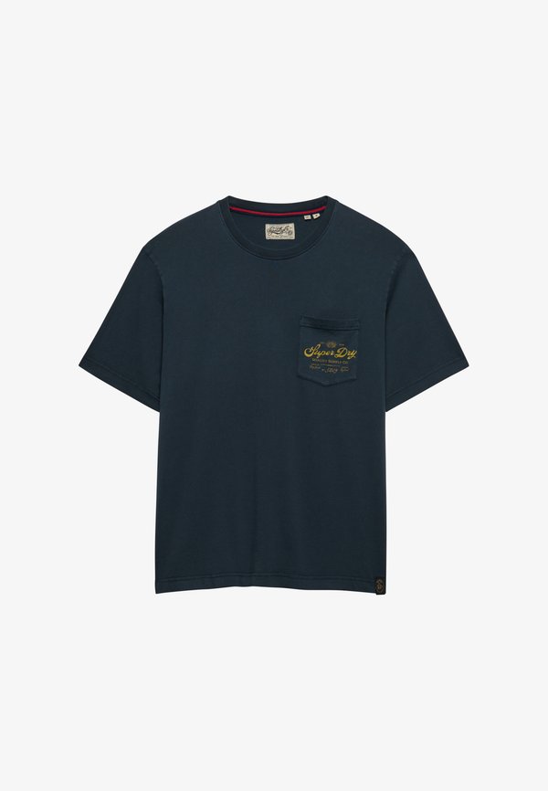 Superdry & Co SUPERDRY TRADE LOOSE T-SHIRT.. - Print T-shirt - truest navy