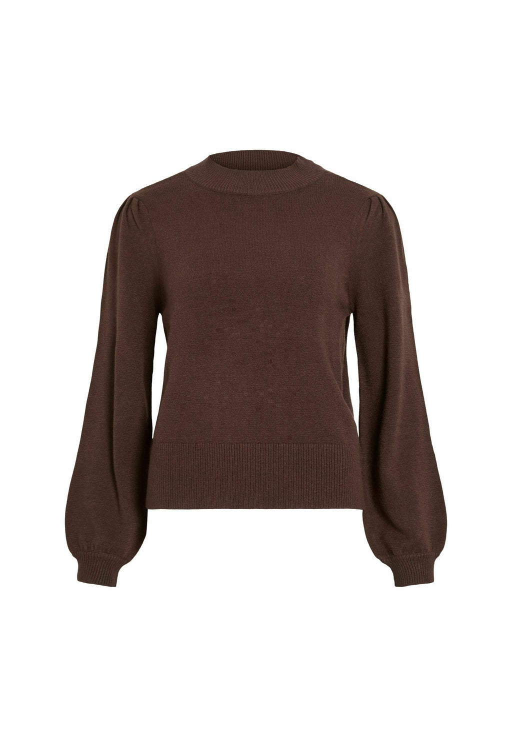 VILA VIRIL TURTLE-NK BALLOON L/S TOP - NOOS