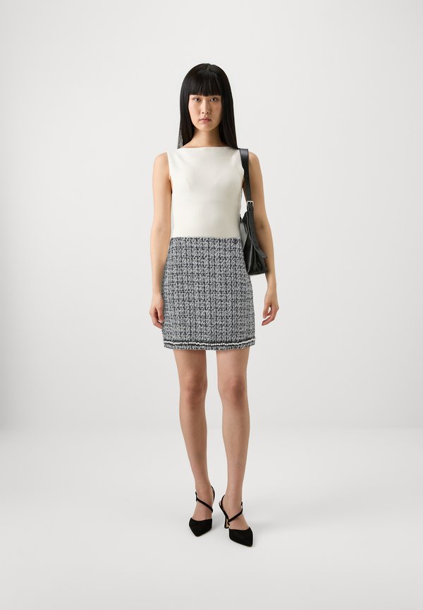 KARL LAGERFELD PEARL EMBELLISHED SKIRT