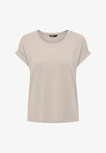 ONLY ONLMOSTER S/S O-NECK TOP NOOS JRS - Basic T-shirt - moonbeam