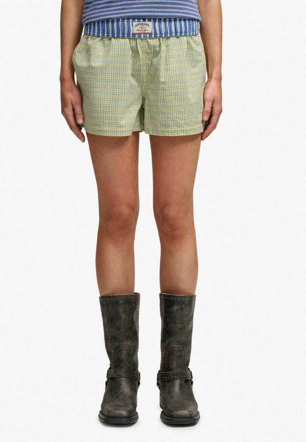 Superdry & Co Shorts - hampton yellow check