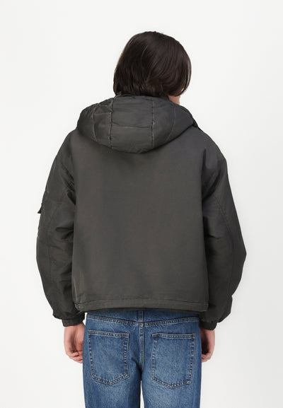 LOW LIGHTS STUDIOS® WASHED MOON PUFFER JACKET UNISEX