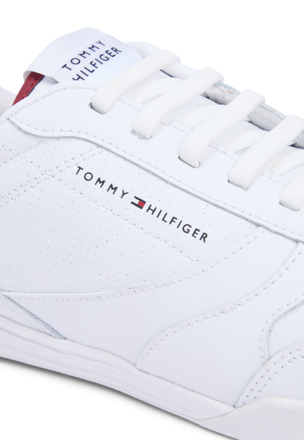 CONTRAST HEEL TRAINERS WITH LEATHER Media 6