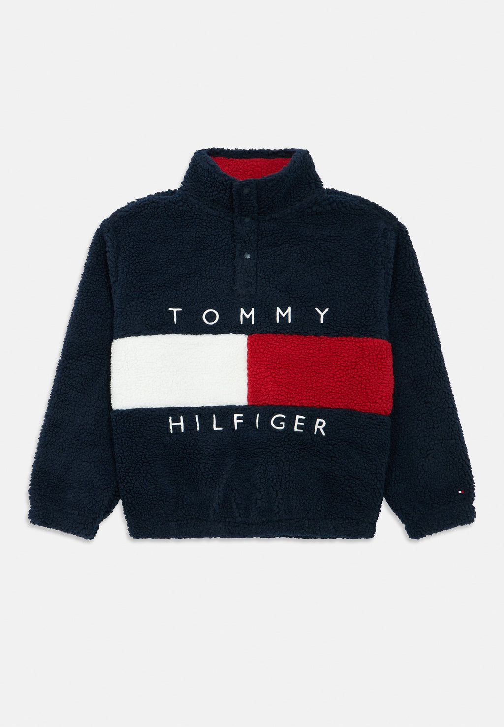 HERITAGE FLAG TEDDY FLEECE SWEATSHIRT Media 1