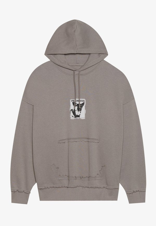 YOURTURN by Zalando DISTRESSED HOODIE UNISEX