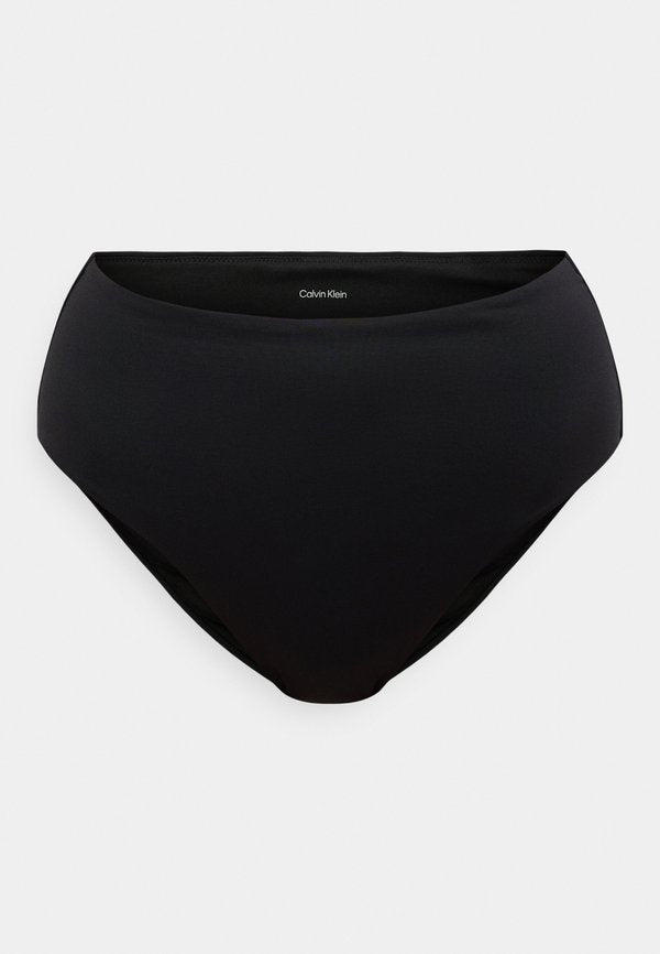 Calvin Klein Swimwear HIGH WAIST ESSENTIALS - Bikini bottoms - black