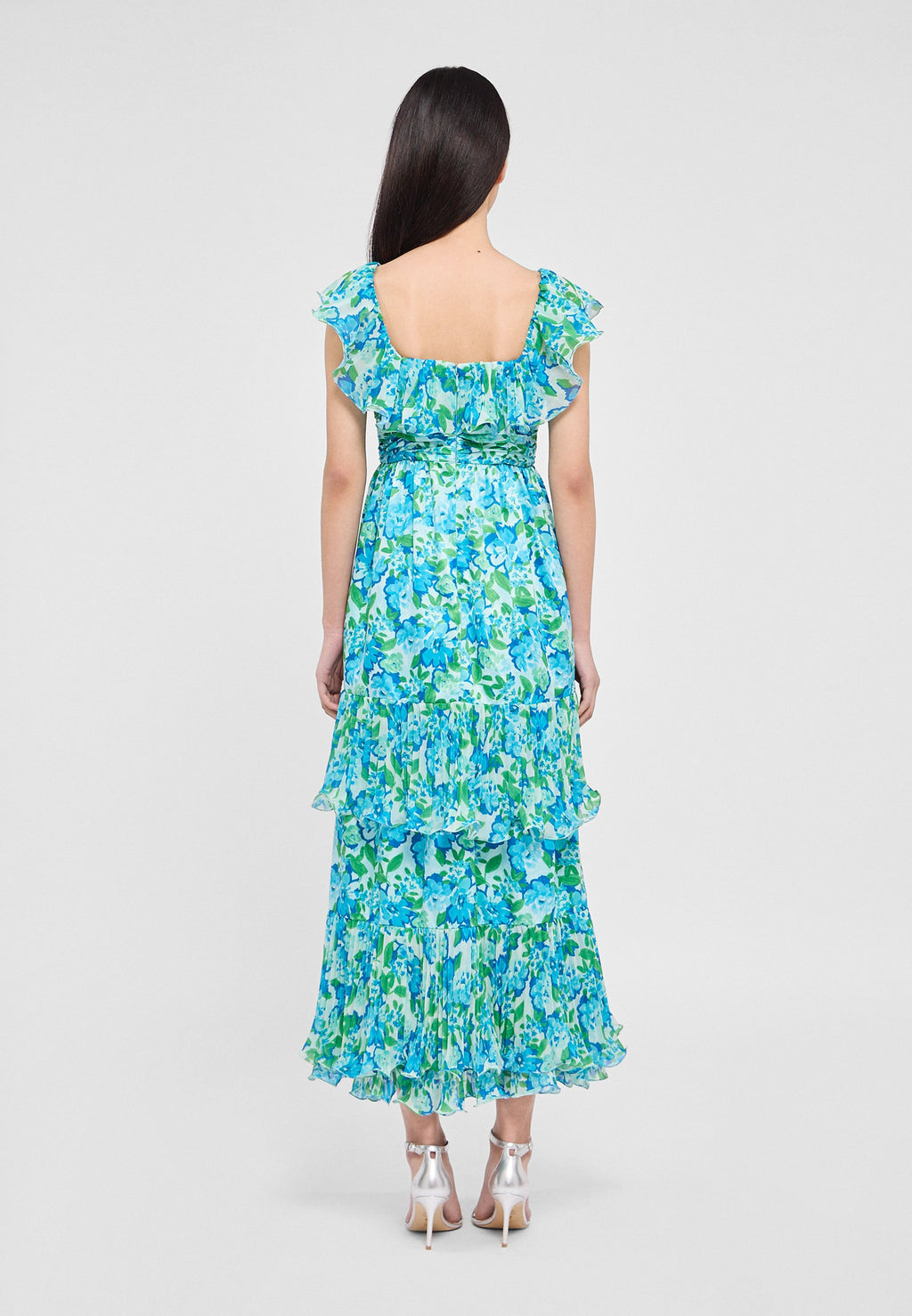 AMUR PIA PLEATED DRESS