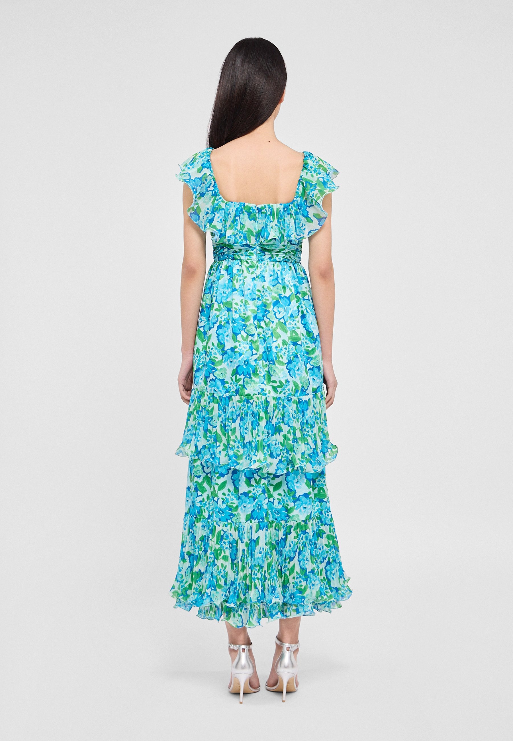 AMUR PIA PLEATED DRESS