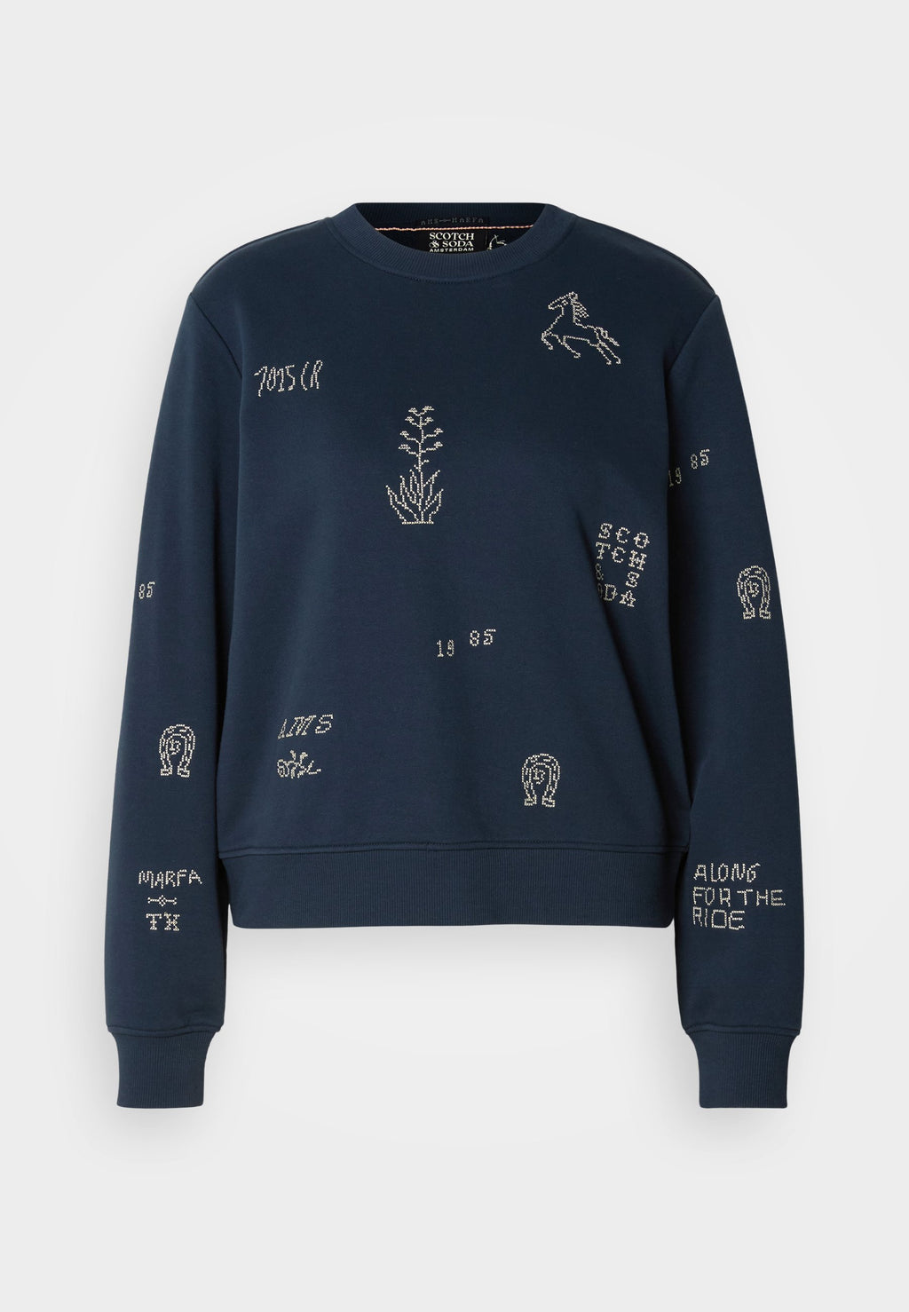 Scotch & Soda EMBROIDERED REGULAR FIT
