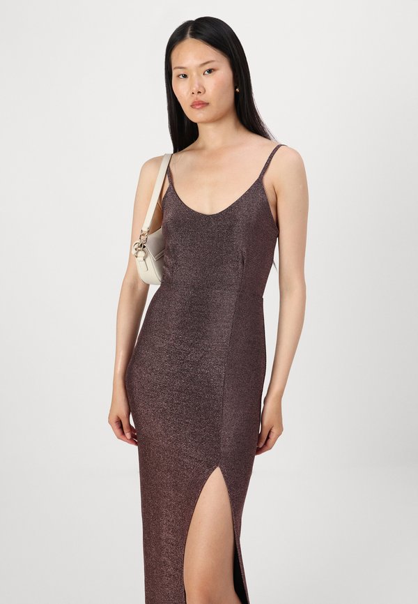 WAL G. BRENDA STRAPPY GLITTER MAXI