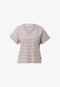 s.Oliver T-SHIRT - Print T-shirt - bordeaux