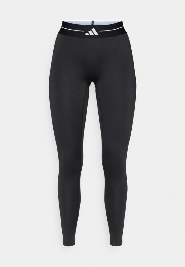 adidas Performance HYPERGLAM 3 STRIPES FULL LENGTH - Leggings - black