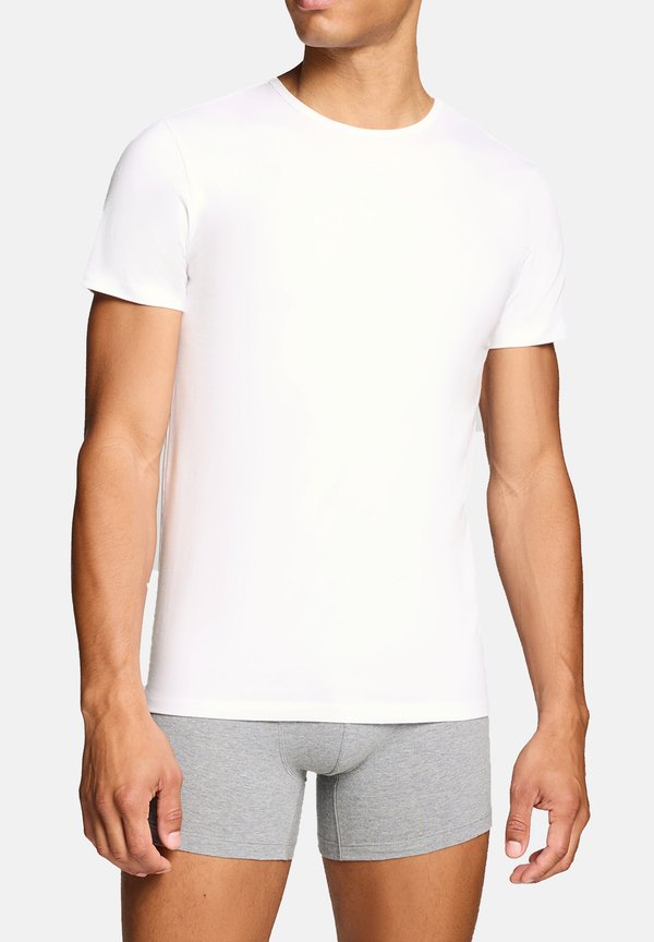 Levi's® LEVI’S HERREN T-SHIRT 4-ER PACK MEN HERREN UNTERHEMD RUND-AUSSCHNITT  - Undershirt - white