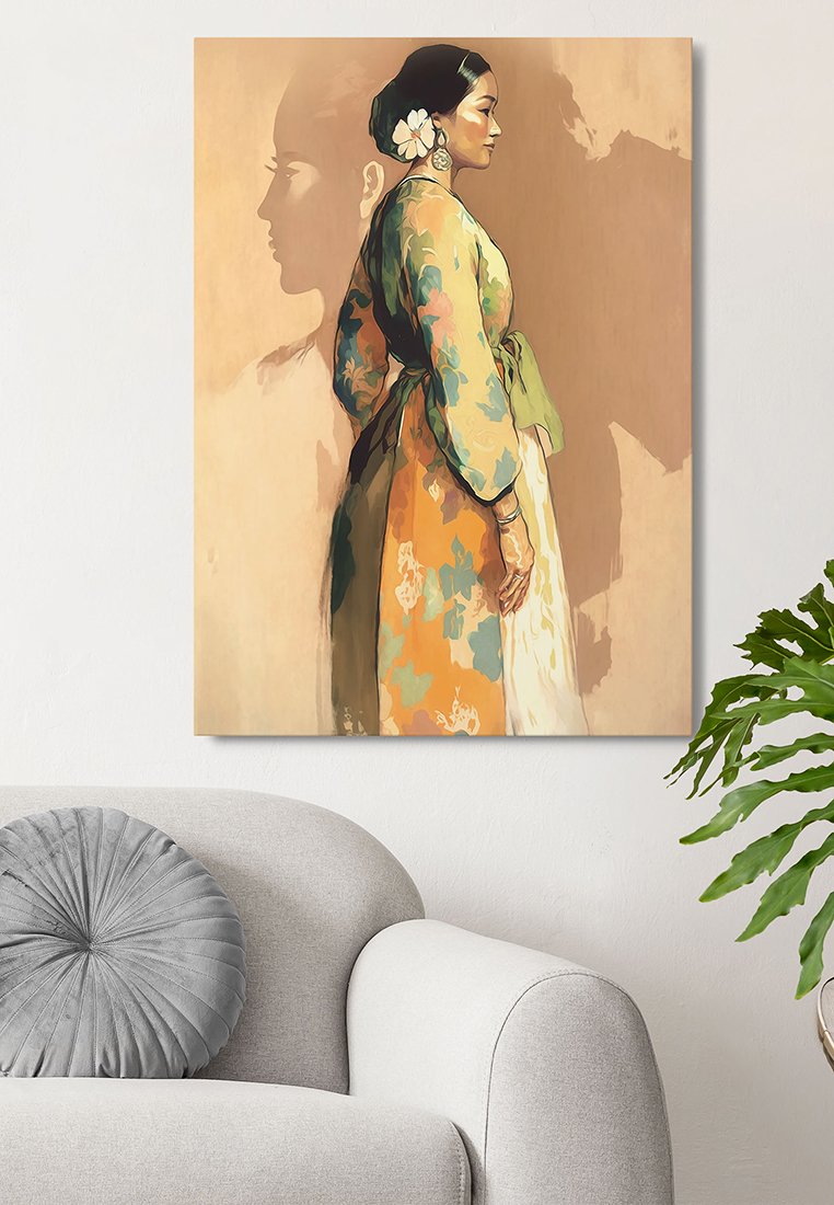 Orange Wallz KIMONO LADY