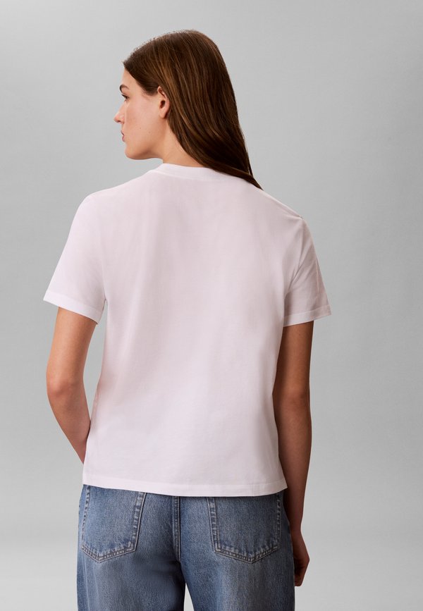 Calvin Klein Jeans CLASSIC SCRIPT TWO TONE TEE