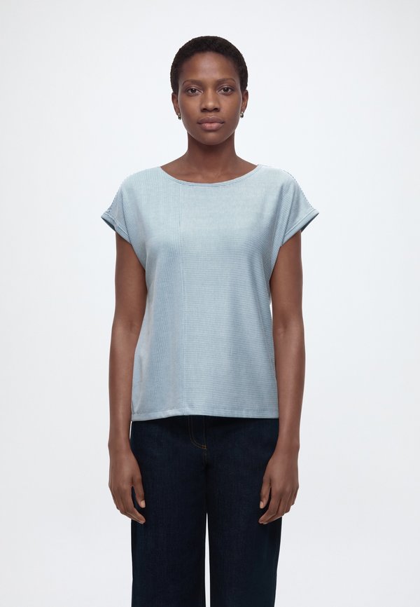 TOM TAILOR DENIM STRUCTURED FLUENT T-SHIRT