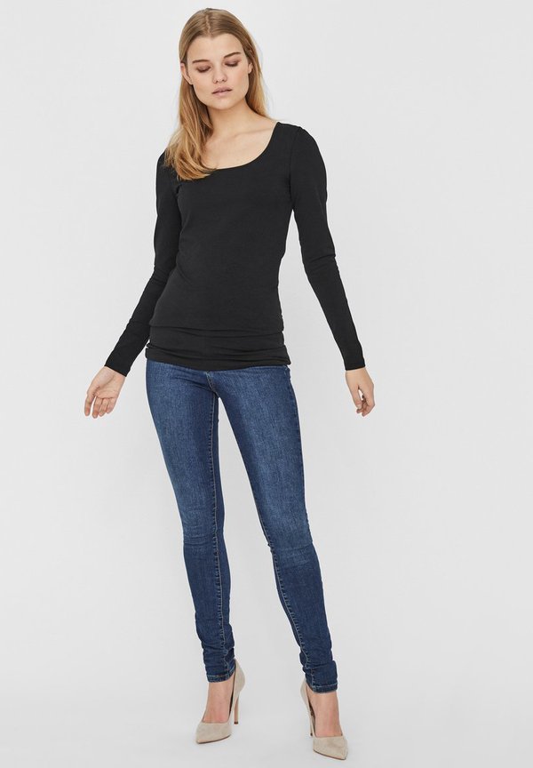 Vero Moda 2ER PACK - Long sleeved top - black