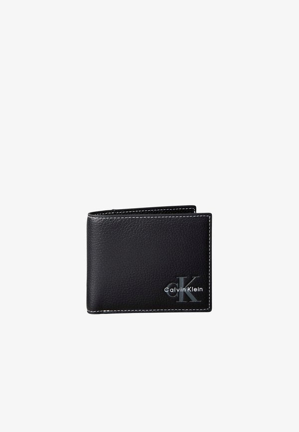 Calvin Klein BOLD BILLFOLD COIN - Wallet - black