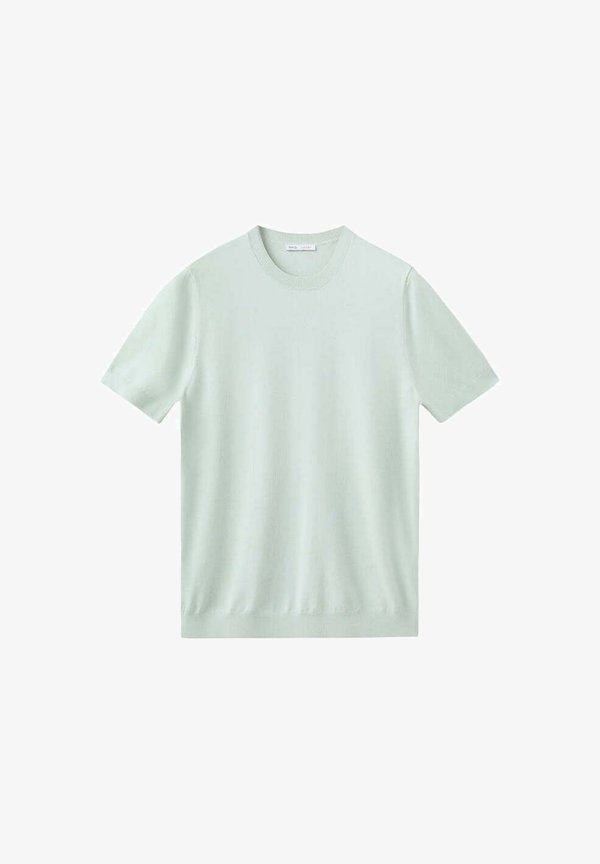 Mango ADULT - Basic T-shirt - light green