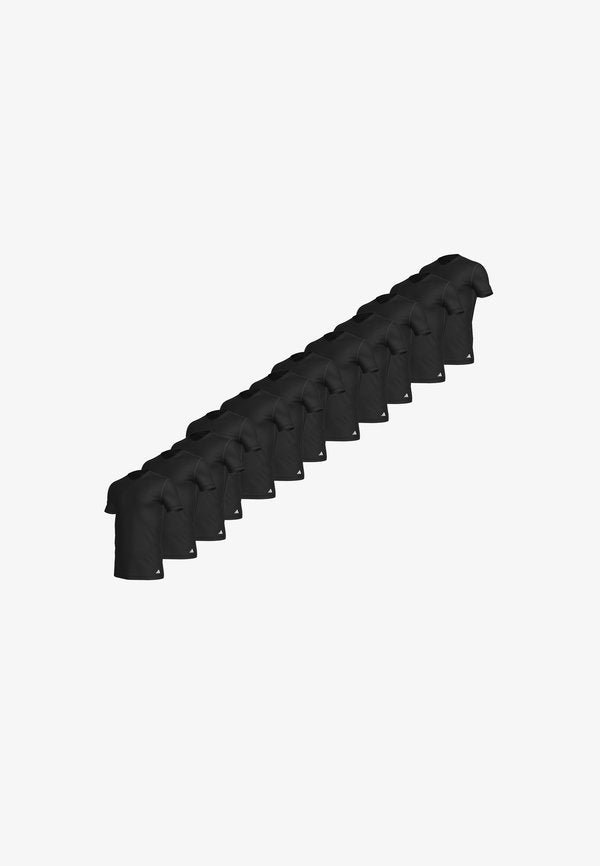 adidas Performance 12 PACK - Basic T-shirt - black