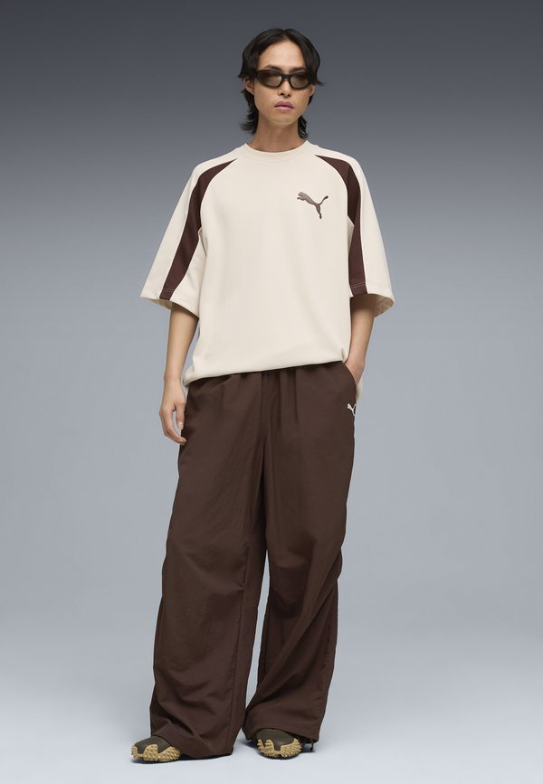 Puma T7 BIG CAT - Print T-shirt - alpine snow