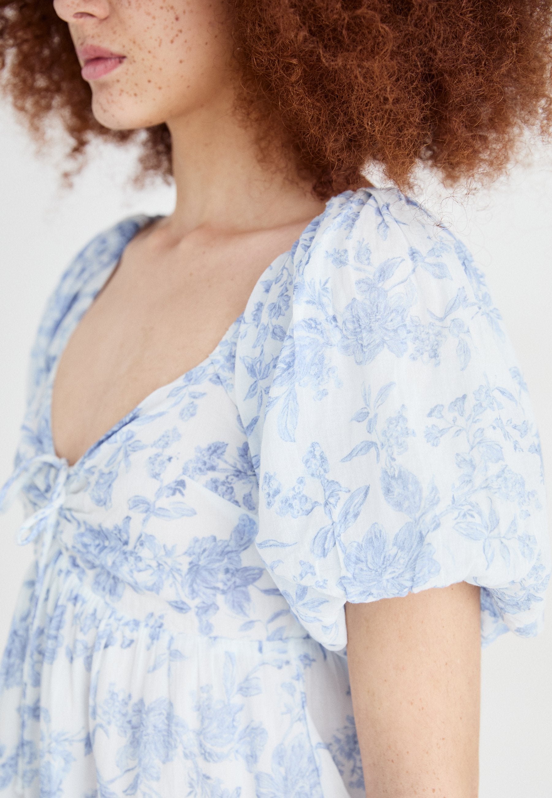 Gina Tricot PUFF SLEEVE DRESS