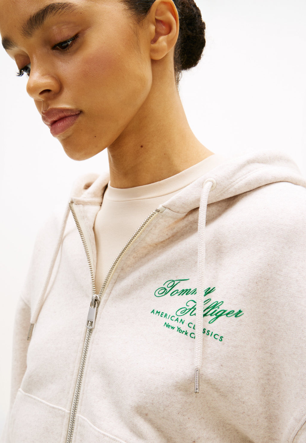 TERRY RELAXED ZIP-THRU HOODY Media 5