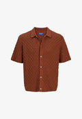 Jack & Jones Knitted Plain Knitted - Cardigan - arabian spice