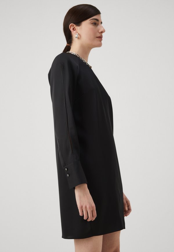 Calvin Klein SHINY MINI SHIFT DRESS
