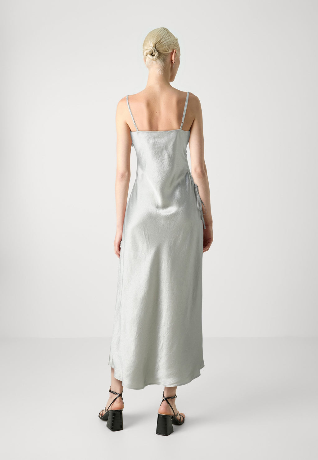 Selected SLFSELENE MIDI STRAP DRESS