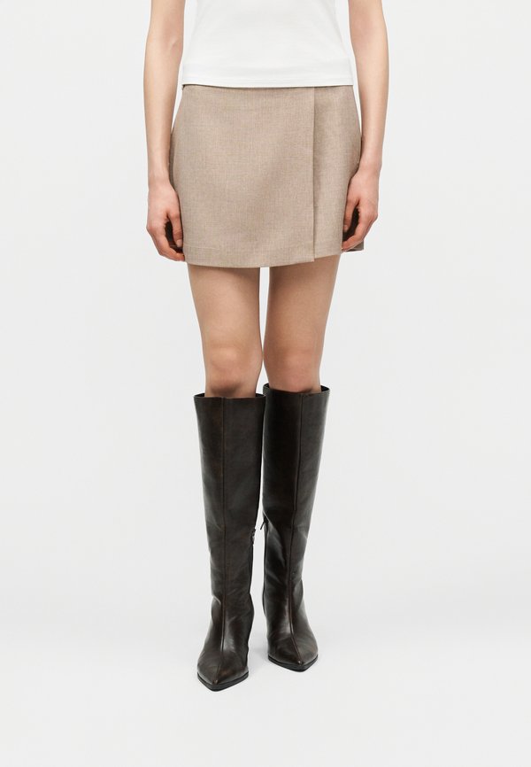 ONLY ONLLINDA HW MEL SKORT TLR NOOS - Skort - fungi melange