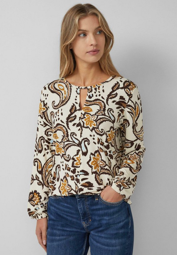s.Oliver Long sleeved top - creme