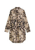 Marc O'Polo DRESS, A-LINE, SHIRT DETAILS, LONG SLEEVE, PRINT