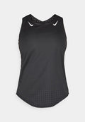 Nike Performance SINGLET - Top - black/white